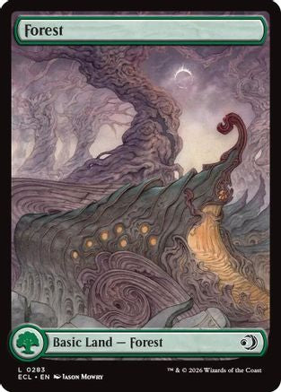 Forest (0283) (283) [Lorwyn Eclipsed] foil - Deck Out Gaming
