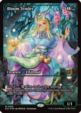 Bloom Tender (0390) (Showcase) (390) [Lorwyn Eclipsed] foil - Deck Out Gaming