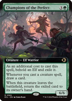 Champions of the Perfect (Extended Art) (365) [Lorwyn Eclipsed] - Deck Out Gaming