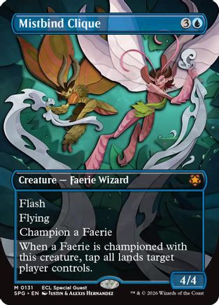 Mistbind Clique (Borderless) (131) [Special Guests] - Deck Out Gaming