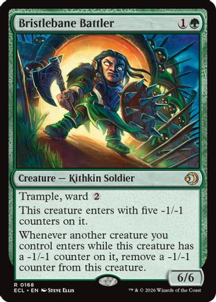Bristlebane Battler (168) [Lorwyn Eclipsed] foil - Deck Out Gaming