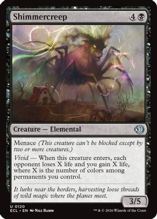 Shimmercreep (120) [Lorwyn Eclipsed] foil - Deck Out Gaming
