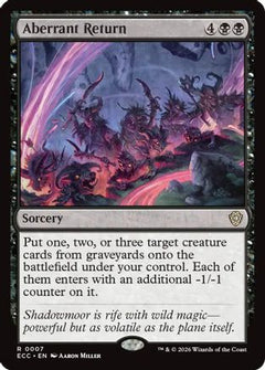 Aberrant Return (7) [Commander: Lorwyn Eclipsed] - Deck Out Gaming