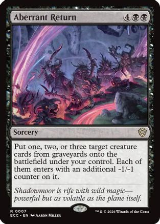 Aberrant Return (7) [Commander: Lorwyn Eclipsed] - Deck Out Gaming