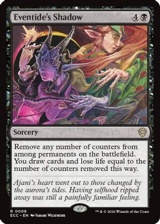 Eventide's Shadow (8) [Commander: Lorwyn Eclipsed] - Deck Out Gaming