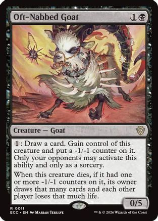 Oft-Nabbed Goat (11) [Commander: Lorwyn Eclipsed] - Deck Out Gaming
