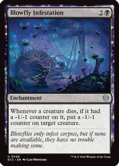 Blowfly Infestation (46) [Commander: Lorwyn Eclipsed] - Deck Out Gaming