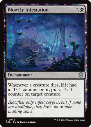 Blowfly Infestation (46) [Commander: Lorwyn Eclipsed] - Deck Out Gaming