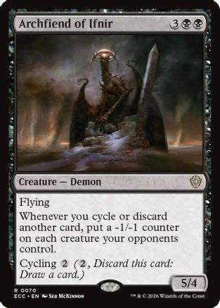 Archfiend of Ifnir (70) [Commander: Lorwyn Eclipsed] - Deck Out Gaming