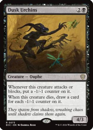 Dusk Urchins (73) [Commander: Lorwyn Eclipsed] - Deck Out Gaming