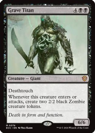 Grave Titan (74) [Commander: Lorwyn Eclipsed] - Deck Out Gaming