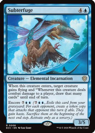Subterfuge (6) [Commander: Lorwyn Eclipsed] - Deck Out Gaming