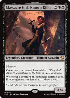 Massacre Girl, Known Killer (79) [Commander: Lorwyn Eclipsed] - Deck Out Gaming