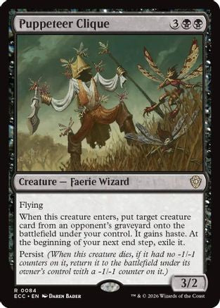 Puppeteer Clique (84) [Commander: Lorwyn Eclipsed] - Deck Out Gaming