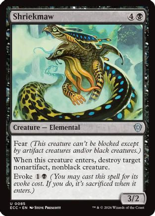 Shriekmaw (85) [Commander: Lorwyn Eclipsed] - Deck Out Gaming