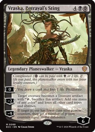 Vraska, Betrayal's Sting (88) [Commander: Lorwyn Eclipsed] - Deck Out Gaming