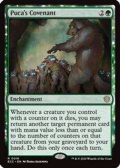 Puca's Covenant (18) [Commander: Lorwyn Eclipsed] - Deck Out Gaming
