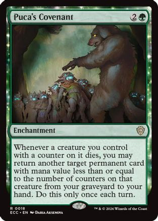 Puca's Covenant (18) [Commander: Lorwyn Eclipsed] - Deck Out Gaming