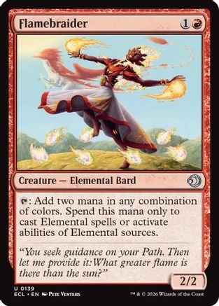 Flamebraider (139) [Lorwyn Eclipsed] foil - Deck Out Gaming