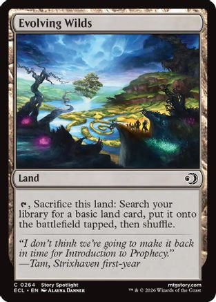 Evolving Wilds (264) [Lorwyn Eclipsed] foil - Deck Out Gaming