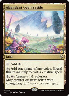 Abundant Countryside (22) [Commander: Lorwyn Eclipsed] - Deck Out Gaming