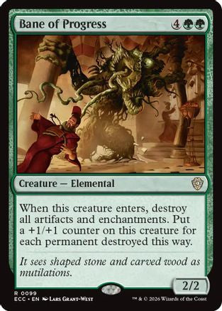 Bane of Progress (99) [Commander: Lorwyn Eclipsed] - Deck Out Gaming