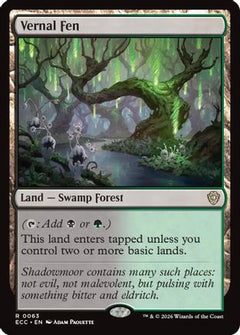 Vernal Fen (63) [Commander: Lorwyn Eclipsed] - Deck Out Gaming