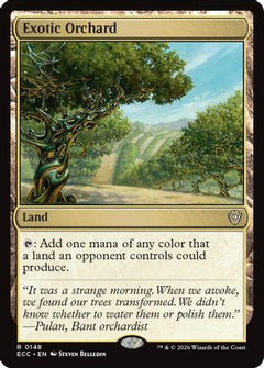 Exotic Orchard (148) [Commander: Lorwyn Eclipsed] - Deck Out Gaming