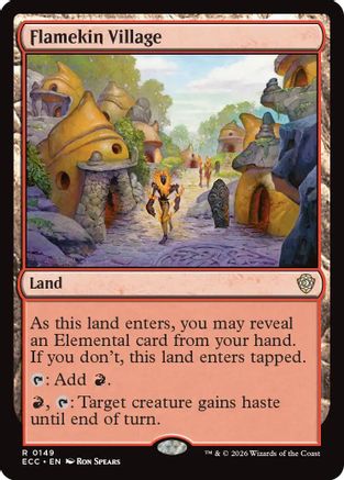 Flamekin Village (149) [Commander: Lorwyn Eclipsed] - Deck Out Gaming