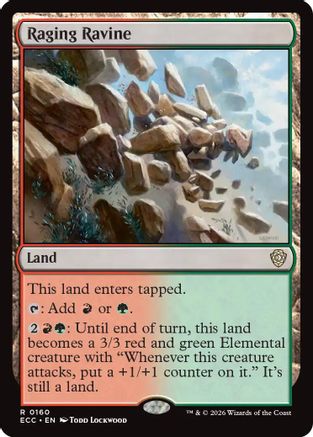Raging Ravine (160) [Commander: Lorwyn Eclipsed] - Deck Out Gaming