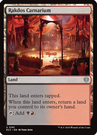 Rakdos Carnarium (161) [Commander: Lorwyn Eclipsed] - Deck Out Gaming