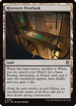 Riveteers Overlook (162) [Commander: Lorwyn Eclipsed] - Deck Out Gaming