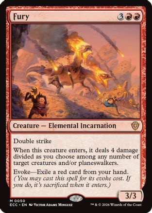 Fury (50) [Commander: Lorwyn Eclipsed] - Deck Out Gaming