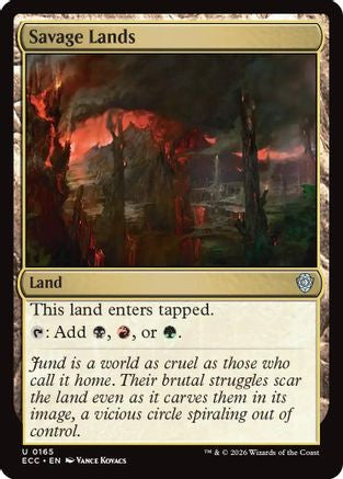 Savage Lands (165) [Commander: Lorwyn Eclipsed] - Deck Out Gaming
