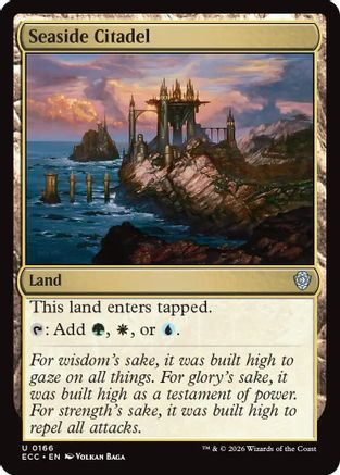 Seaside Citadel (166) [Commander: Lorwyn Eclipsed] - Deck Out Gaming
