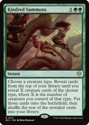 Kindred Summons (112) [Commander: Lorwyn Eclipsed] - Deck Out Gaming