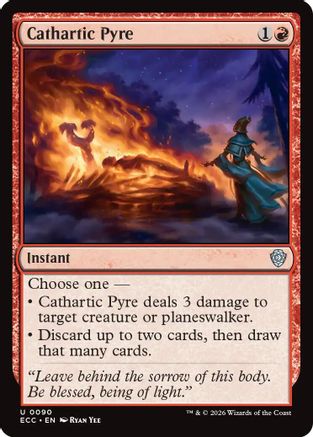 Cathartic Pyre (90) [Commander: Lorwyn Eclipsed] - Deck Out Gaming