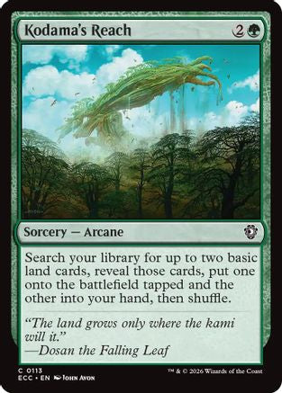 Kodama's Reach (113) [Commander: Lorwyn Eclipsed] - Deck Out Gaming