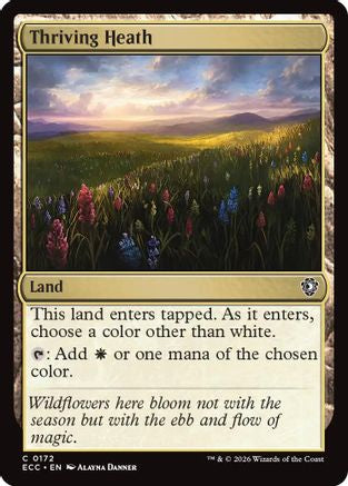 Thriving Heath (172) [Commander: Lorwyn Eclipsed] - Deck Out Gaming