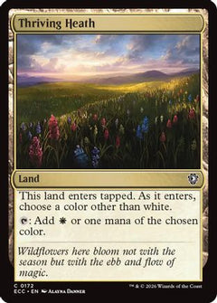 Thriving Heath (172) [Commander: Lorwyn Eclipsed] - Deck Out Gaming