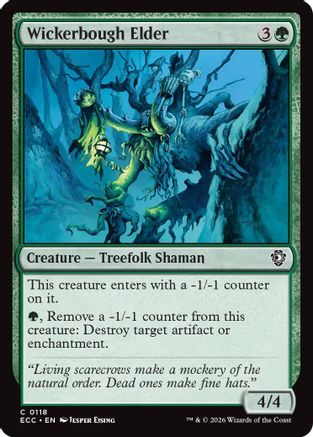 Wickerbough Elder (118) [Commander: Lorwyn Eclipsed] - Deck Out Gaming