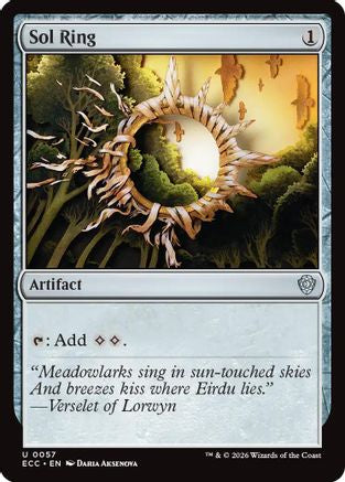 Sol Ring (0057) (57) [Commander: Lorwyn Eclipsed] - Deck Out Gaming