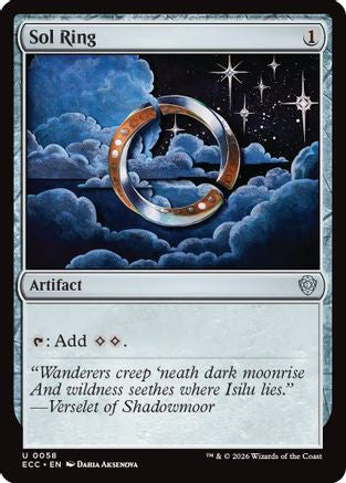 Sol Ring (0058) (58) [Commander: Lorwyn Eclipsed] - Deck Out Gaming