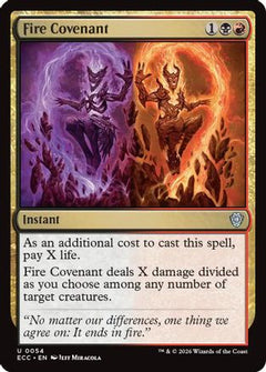 Fire Covenant (54) [Commander: Lorwyn Eclipsed] - Deck Out Gaming