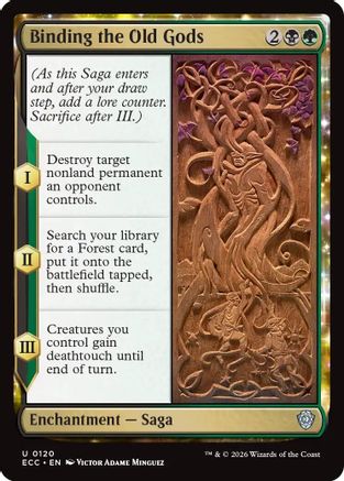 Binding the Old Gods (128) [Commander: Lorwyn Eclipsed] - Deck Out Gaming