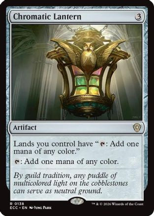 Chromatic Lantern (138) [Commander: Lorwyn Eclipsed] - Deck Out Gaming