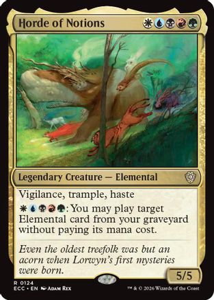 Horde of Notions (124) [Commander: Lorwyn Eclipsed] - Deck Out Gaming