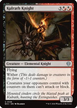 Kulrath Knight (126) [Commander: Lorwyn Eclipsed] - Deck Out Gaming