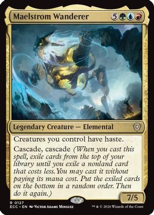 Maelstrom Wanderer (127) [Commander: Lorwyn Eclipsed] - Deck Out Gaming