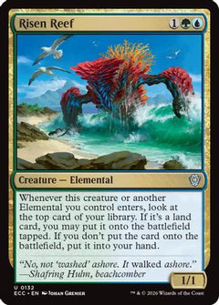 Risen Reef (132) [Commander: Lorwyn Eclipsed] - Deck Out Gaming